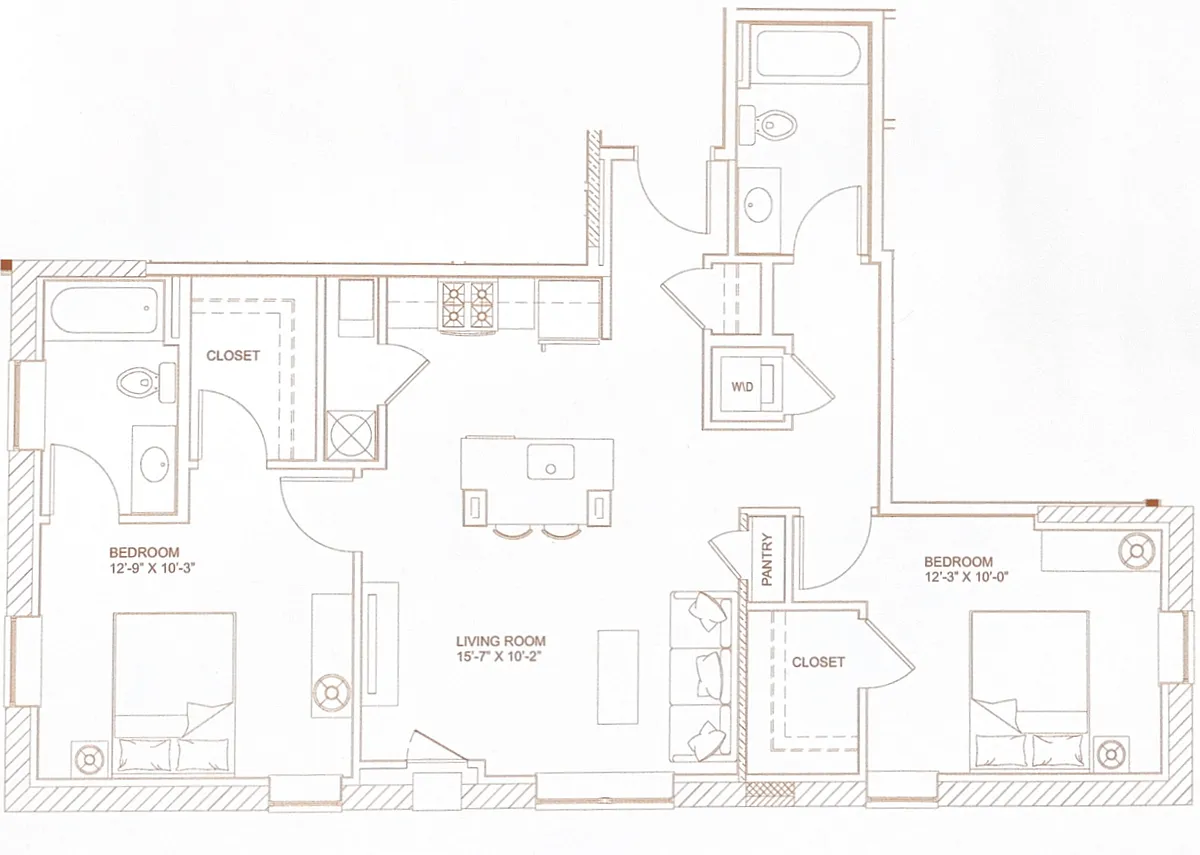 Floor plan The Michael