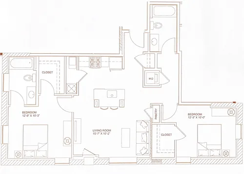 Floor plan The Michael