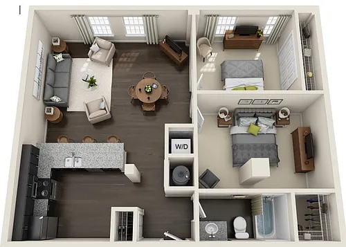 Floor plan 104