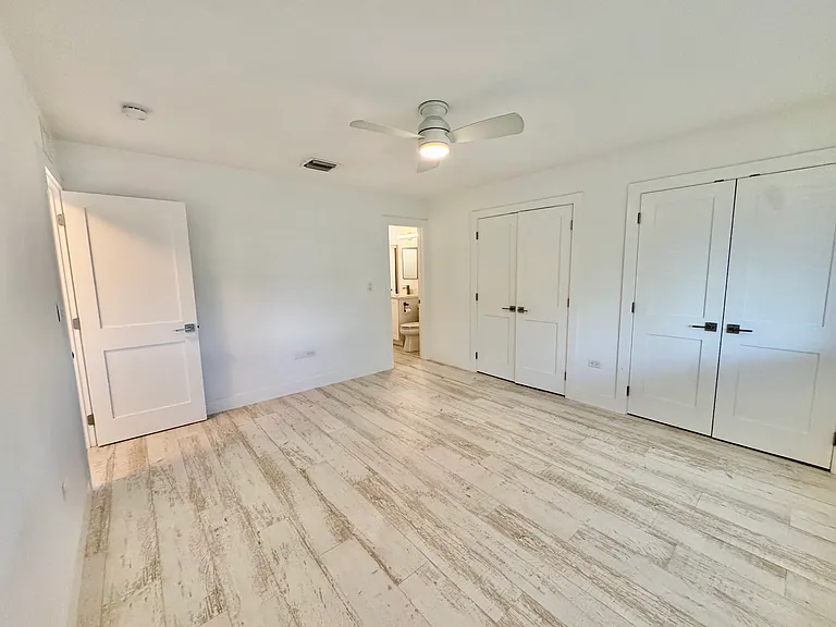 Bedroom with Double Closet