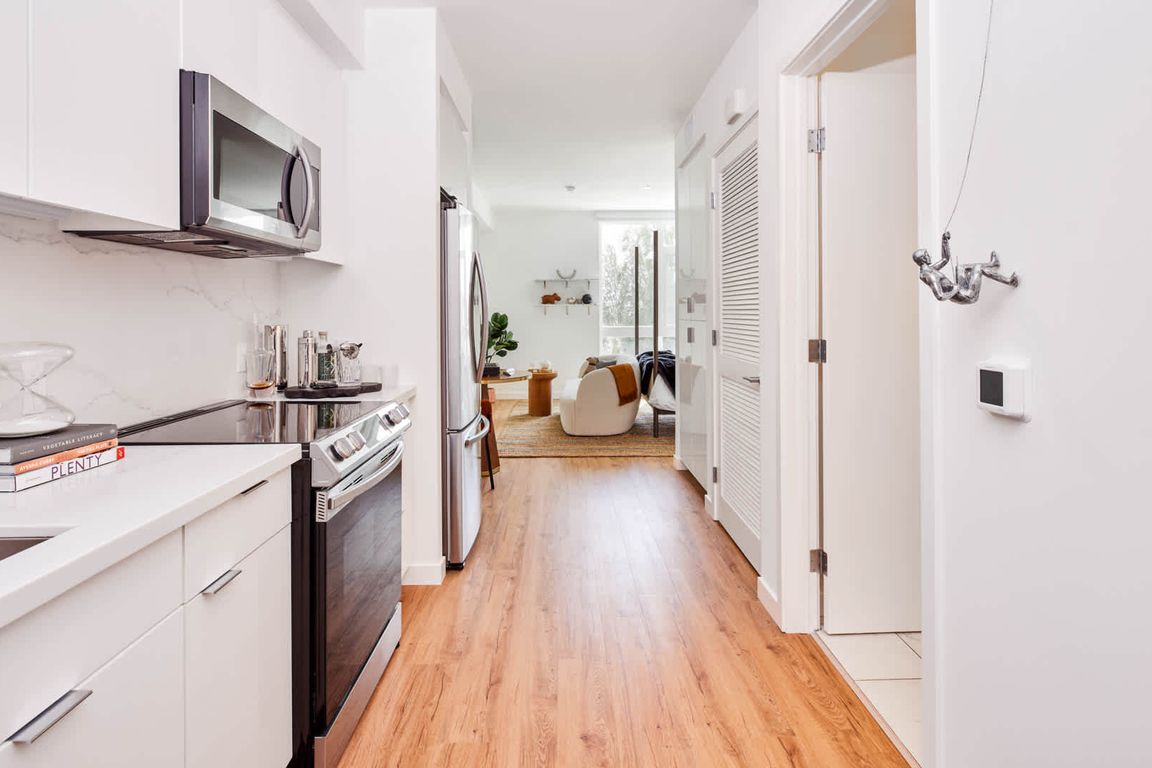 Kitchen with Stainless Steel Appliances