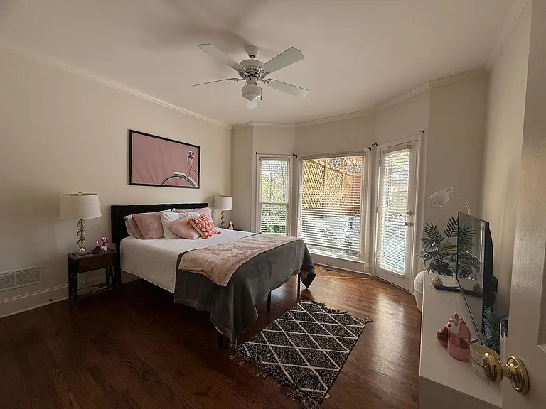 Guest Bedroom with Entry to Patio