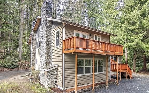 Master bedroom deck.