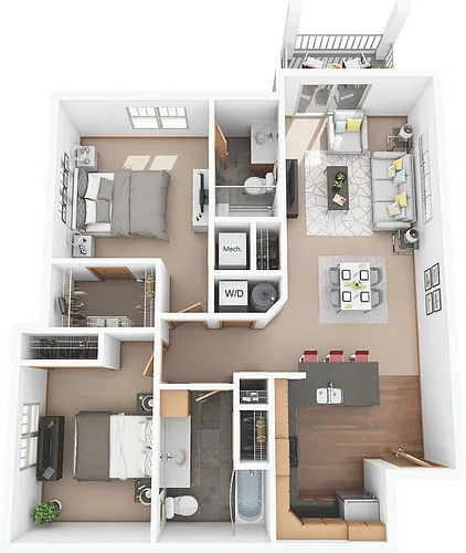 Floor plan Hartsen