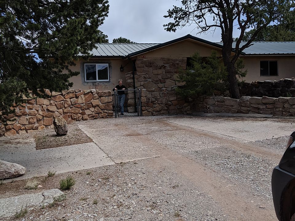 Front with parking area