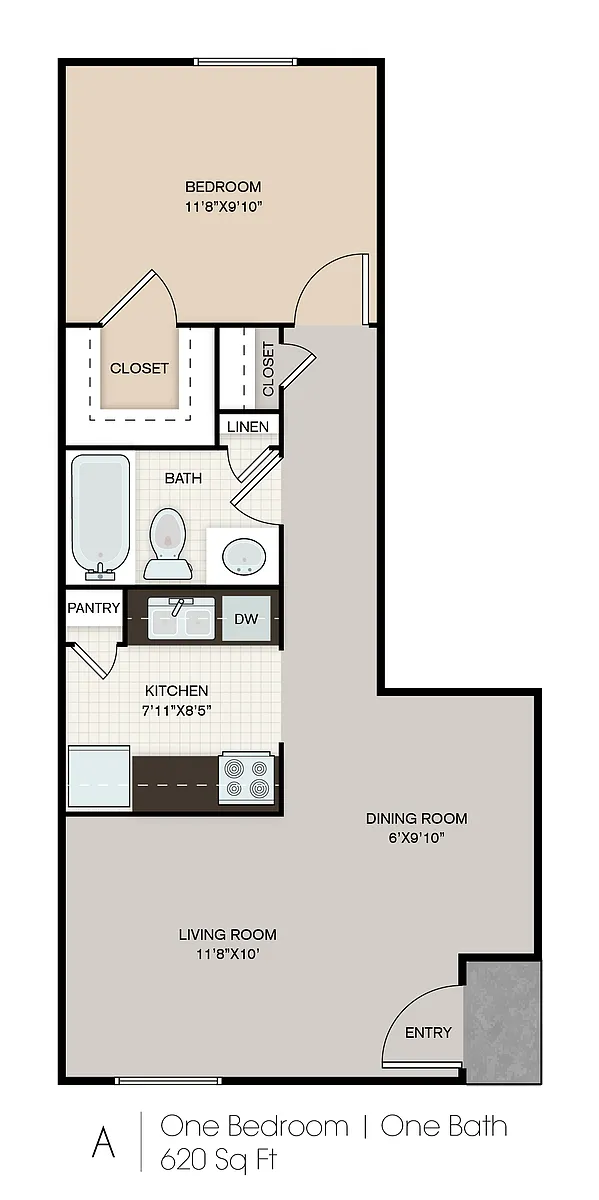 Floor plan A1-D