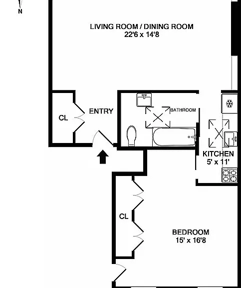 323 W 21st St #3 — Photo 2