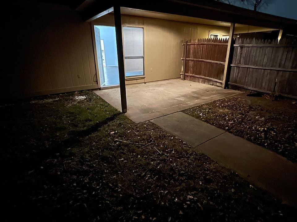 private backyard