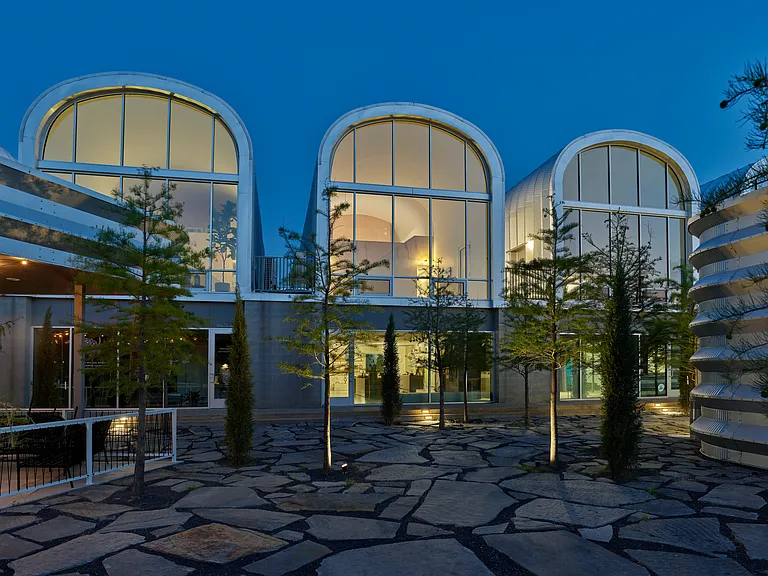 Complex at night