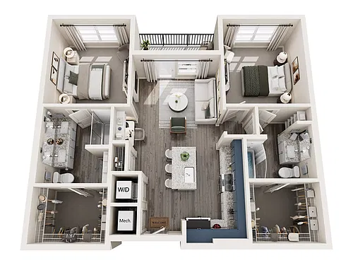 Floor plan B12