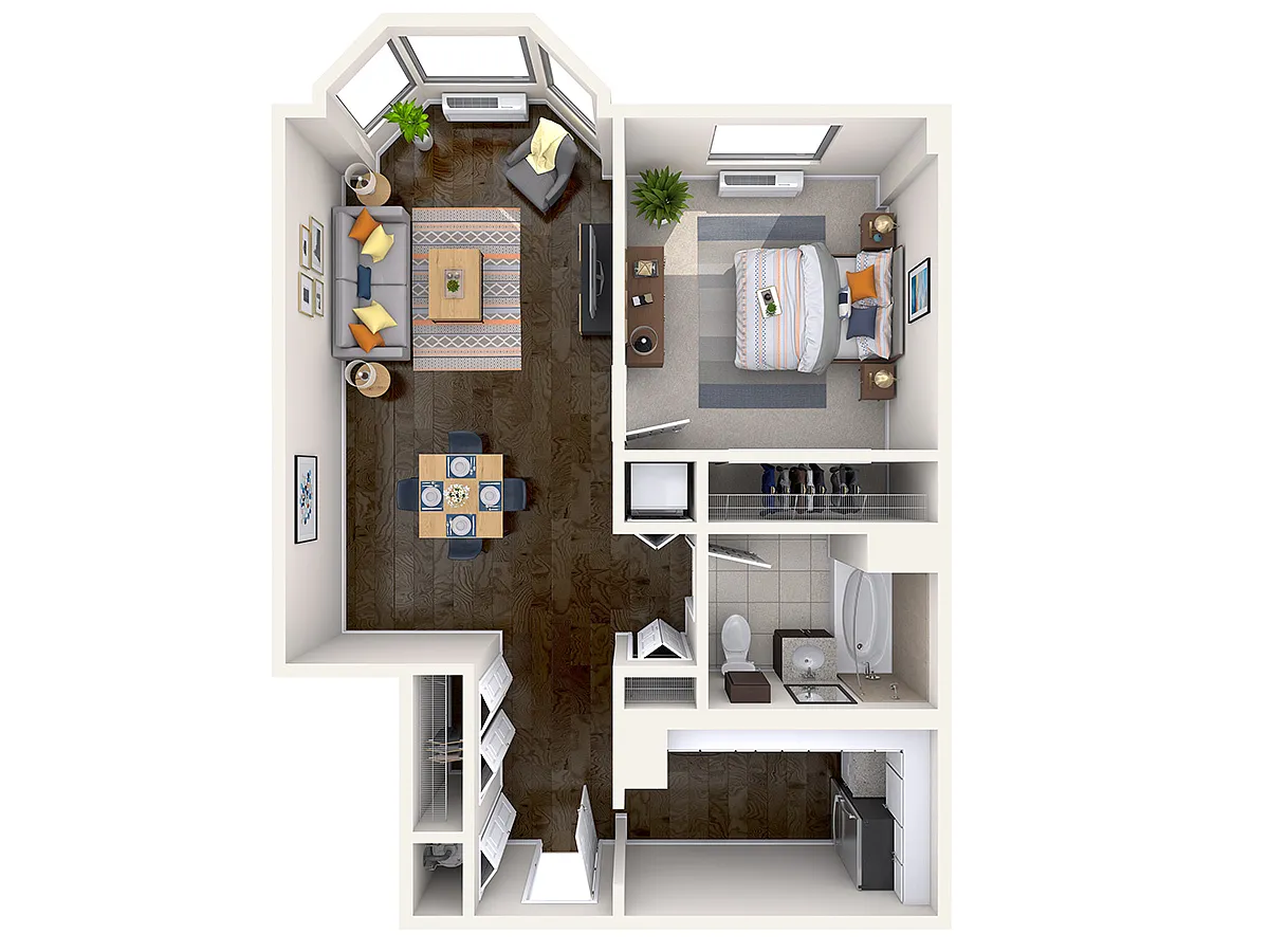 Floor plan A6