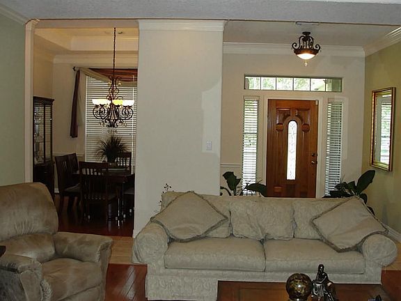 Front entry with formal dining to the left.
