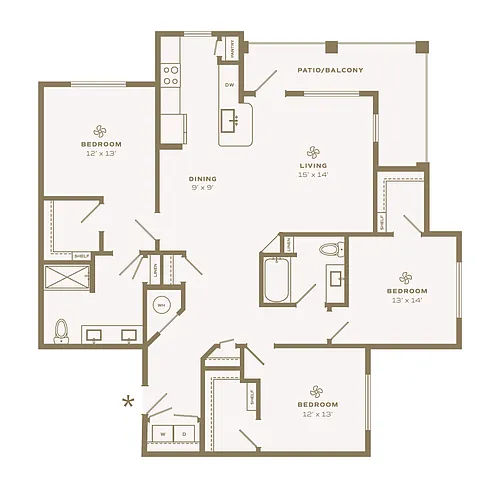 Floor plan Cypress