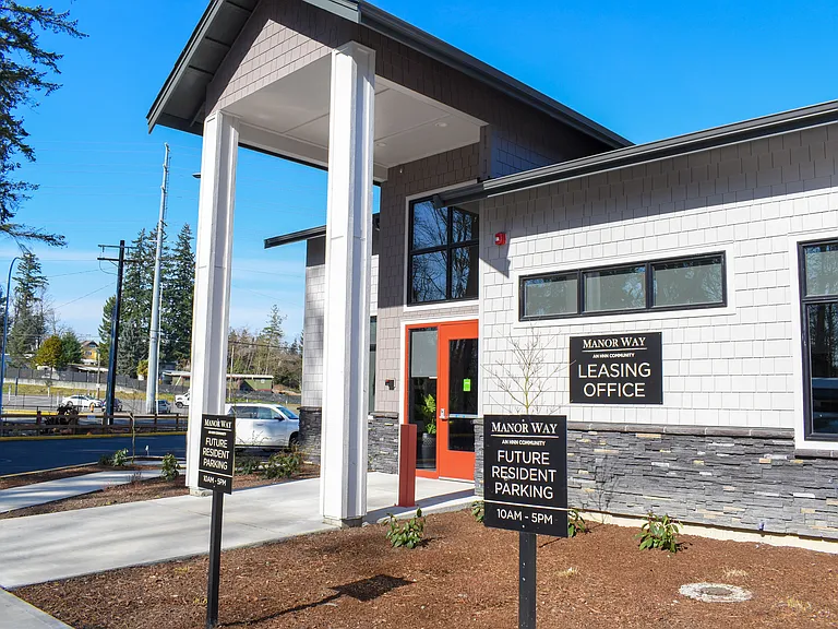 Leasing Office Entrance