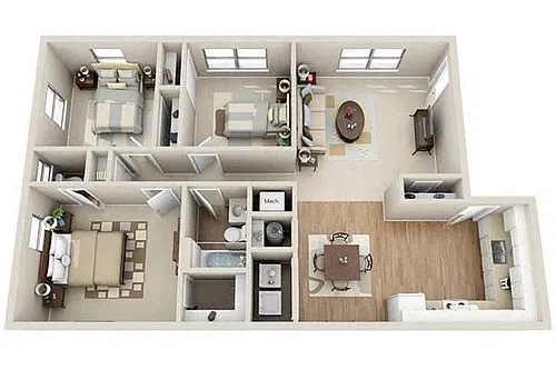 Floor plan The Magnolia