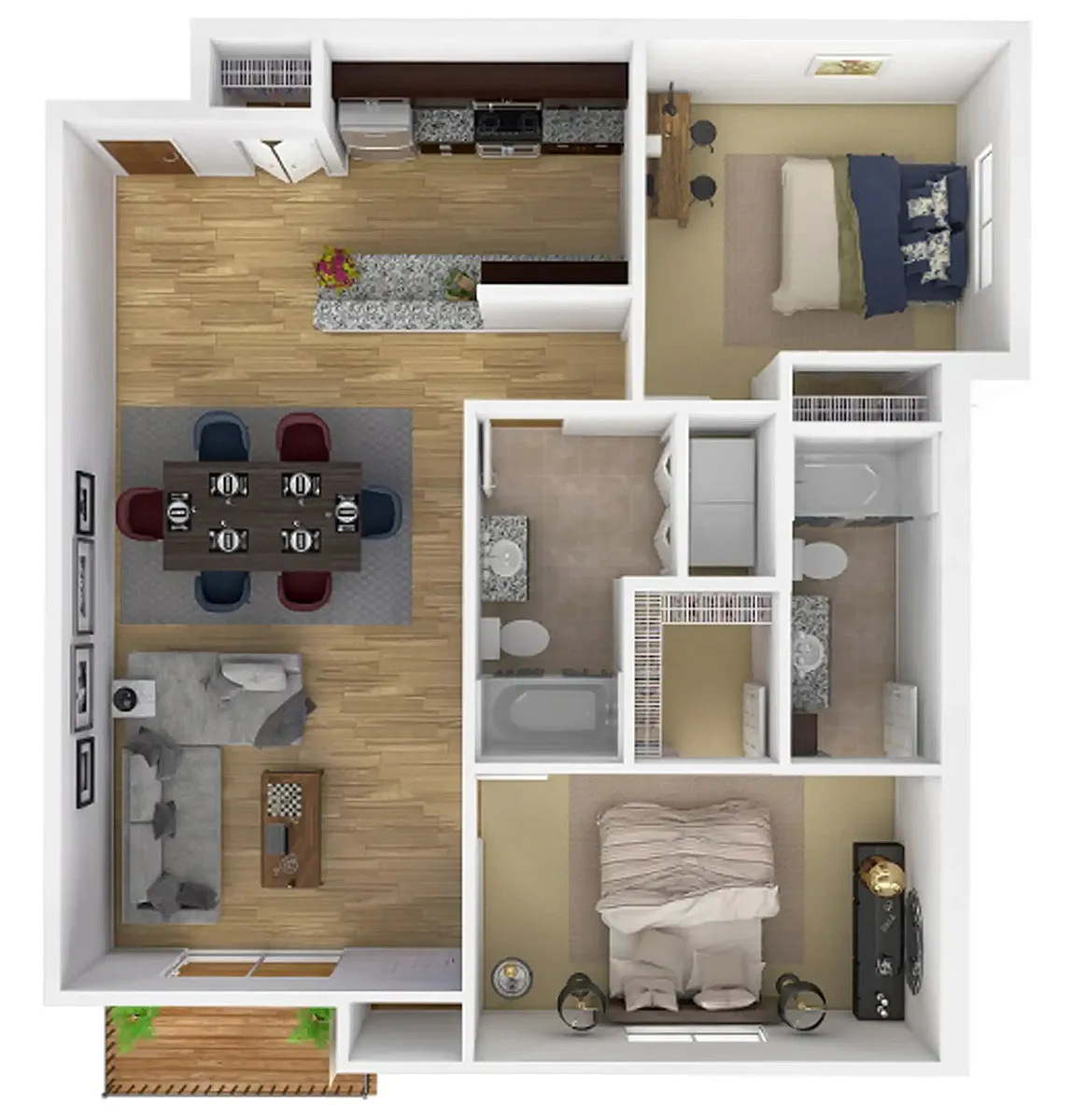 Floor plan Easton