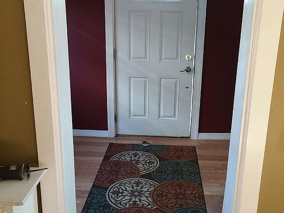 Front door from inside