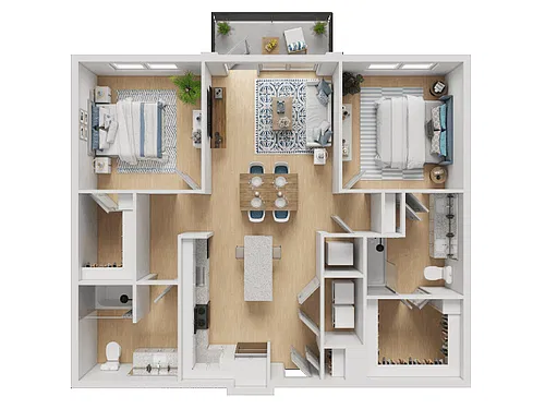 Floor plan B1