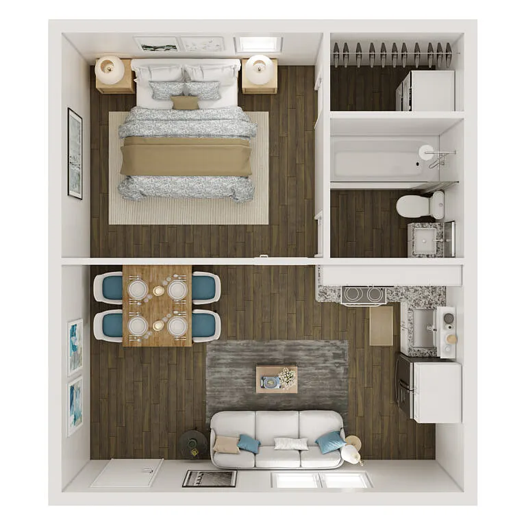 Floor plan The Garland