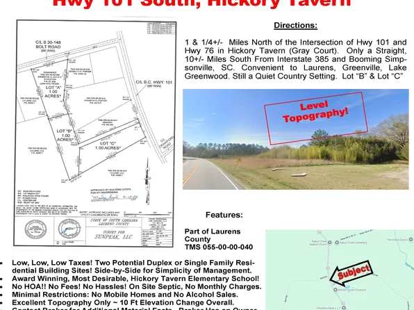 17530 S 101st Hwy, Gray Court, SC 29645
