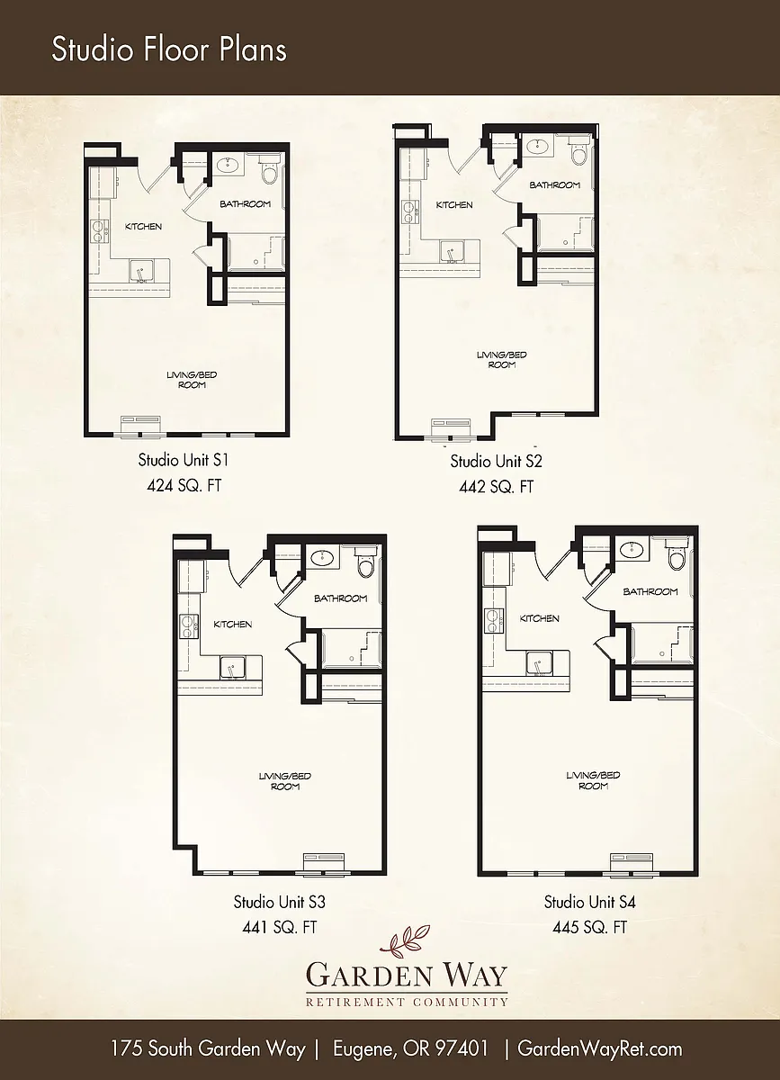 Floor plan Studio