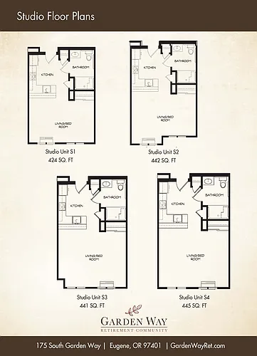 Floor plan Studio