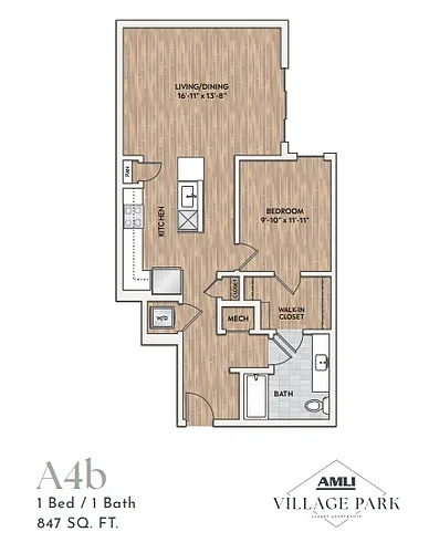 Floor plan A4b