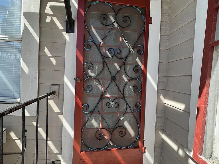 Unit B front door
