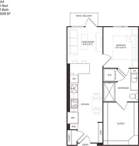 Floor plan A4