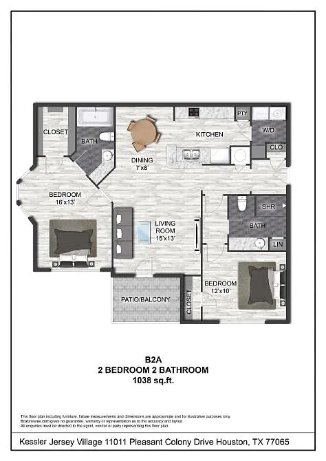 Floor plan B2A