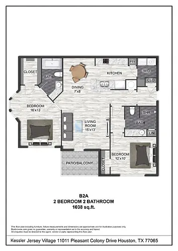 Floor plan B2A