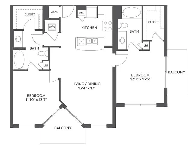 Floor plan C5a