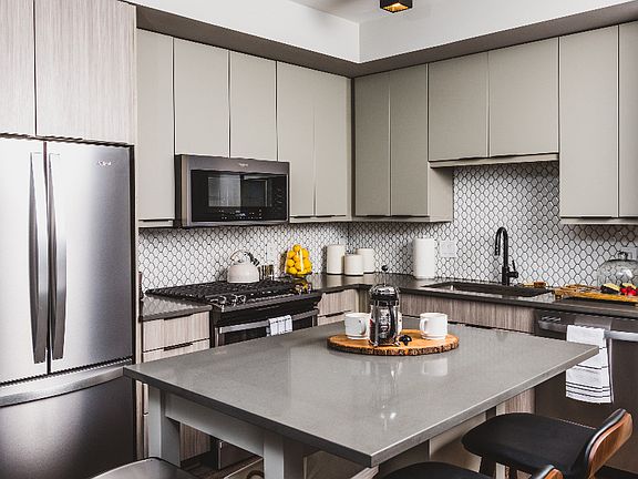 Color scheme option two is a sleek dusty grey