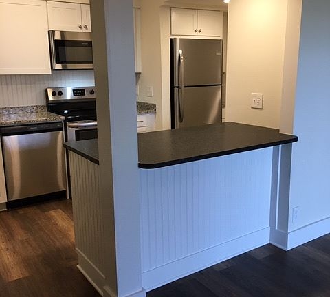 Open Granite Breakfast Bar