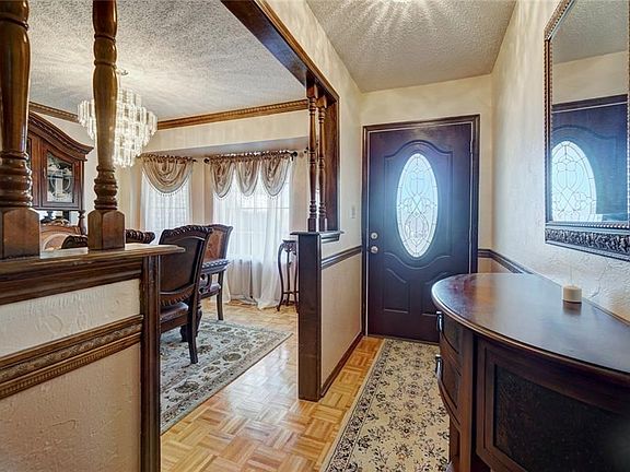 Formal dining room and foyer.