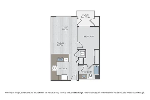 Floor plan Plan 1A