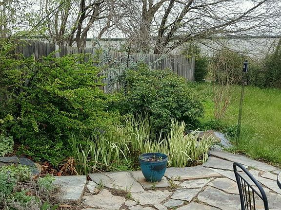 Backyard patio + pond 