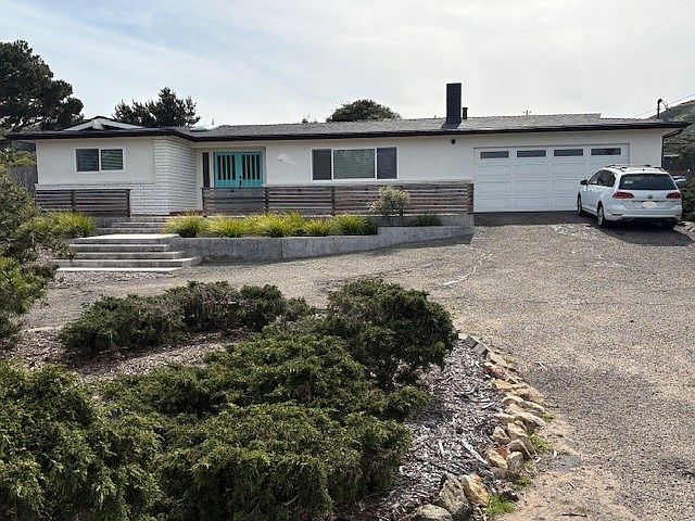 Front of house as seen from the street.