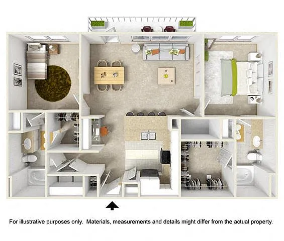 Floor plan The Cobblestone