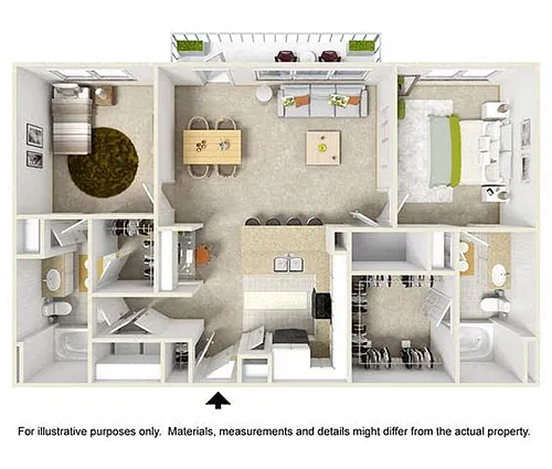 Floor plan The Cobblestone