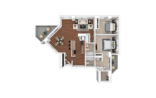 Floor plan B21