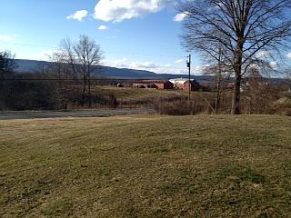 view from front porch