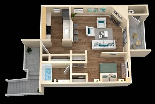 Floor plan Exec Studio
