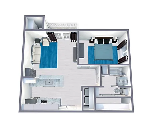 Floor plan A1 Bronze