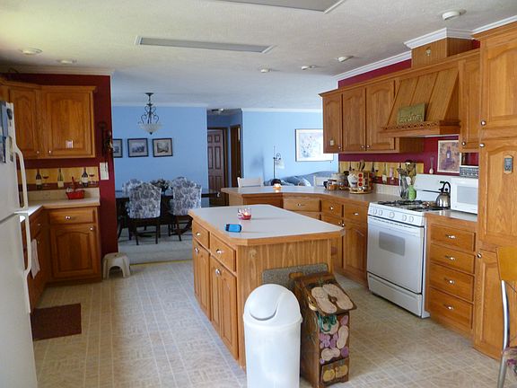 Kitchen Open to Dining Room