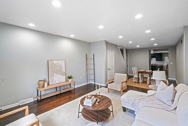 Living and dining room