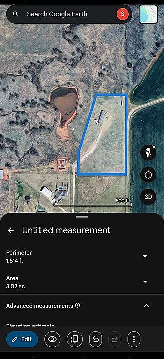 3 acres