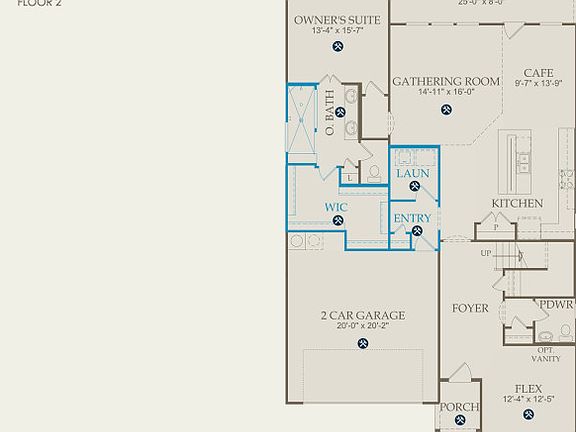 Lockhart Floor Plan, Quick Move-in Home, Floor 1