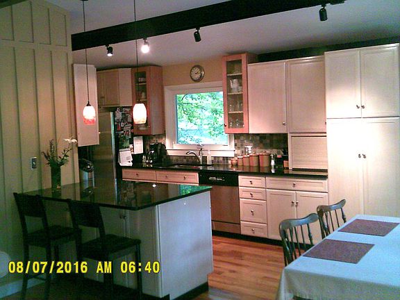 Kitchen; Maple Cabinets w/ Granite Counters