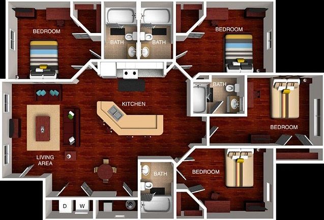 2nd image of 3419 Clover Ridge Ct #2-306